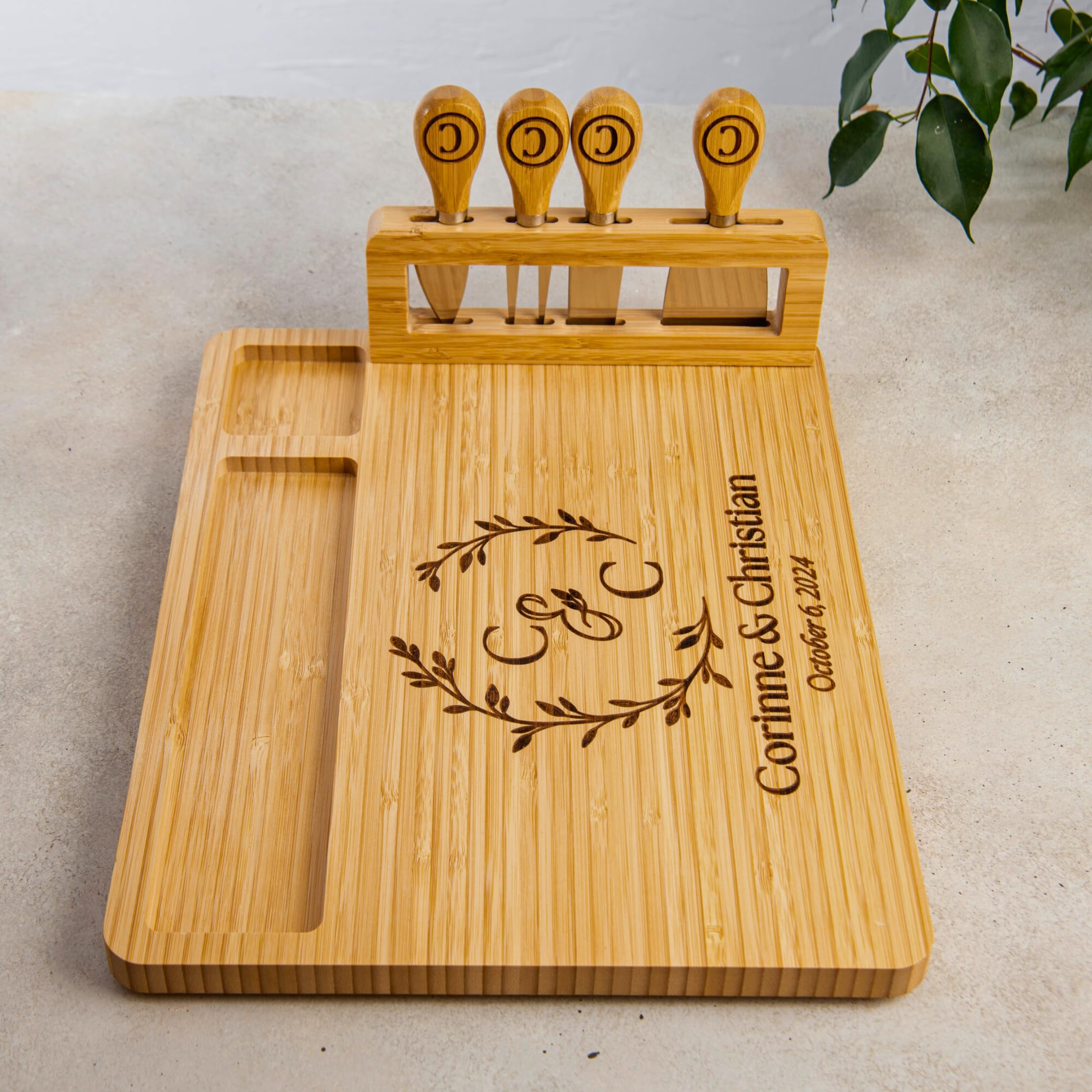 Christmas charcuterie board gift idea