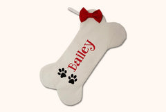 Canvas stocking for pets decorative home decor Christmas