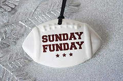 Christmas Gift For Football Player ornament in packaging