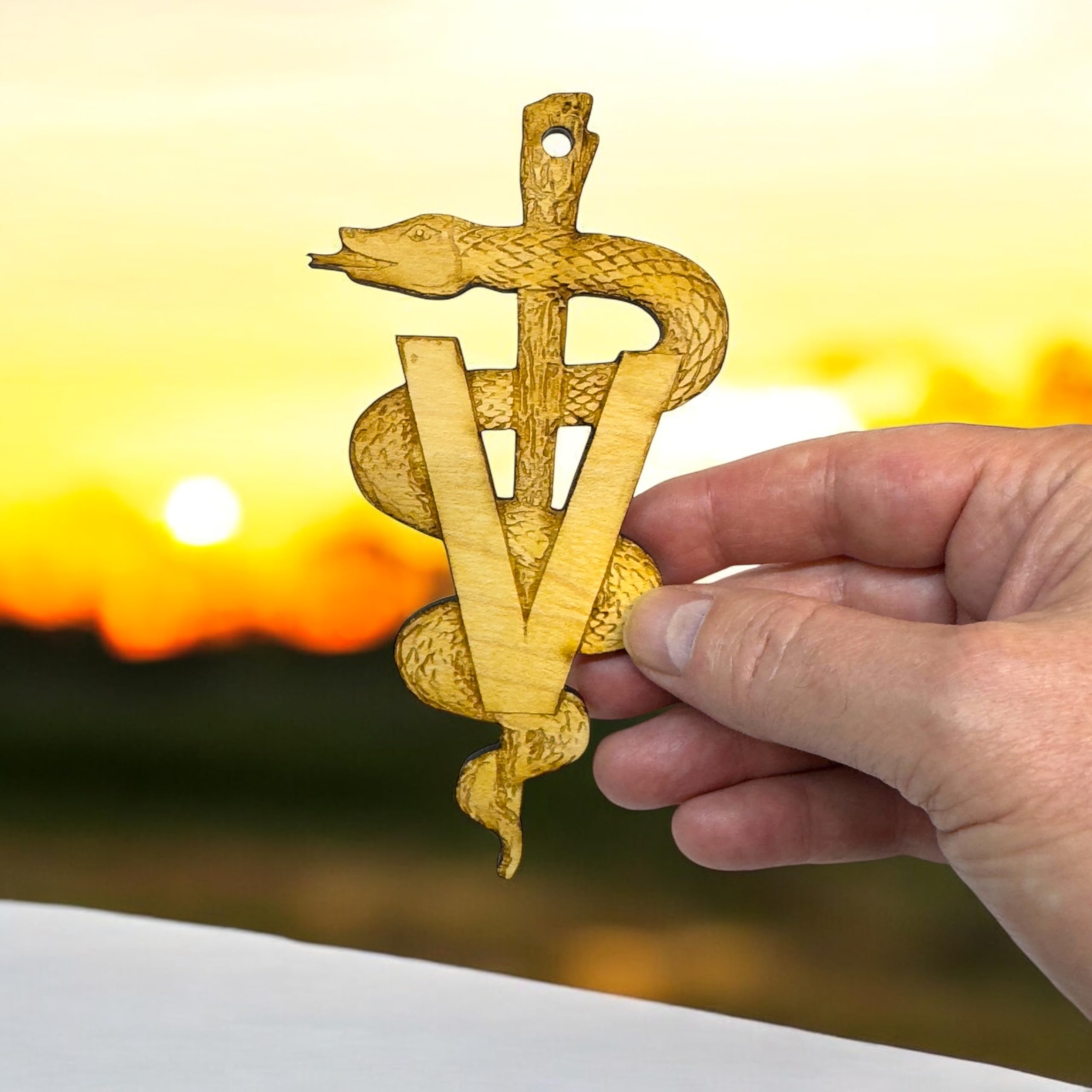 Christmas gift ornament for vets