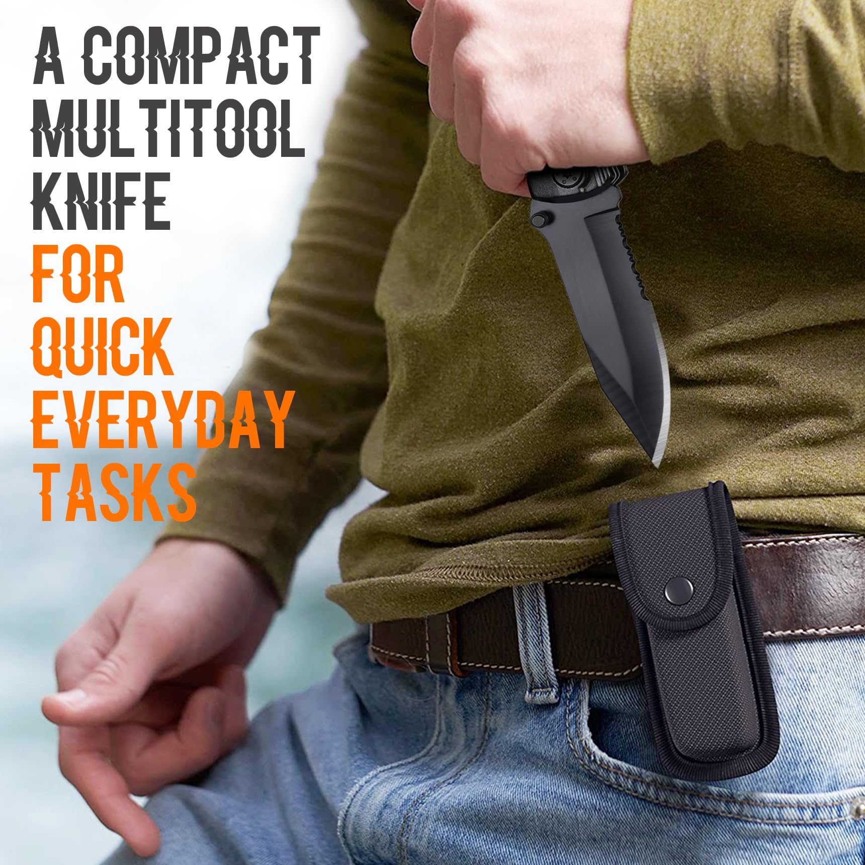 Included for camping hiking fishing outdoor use