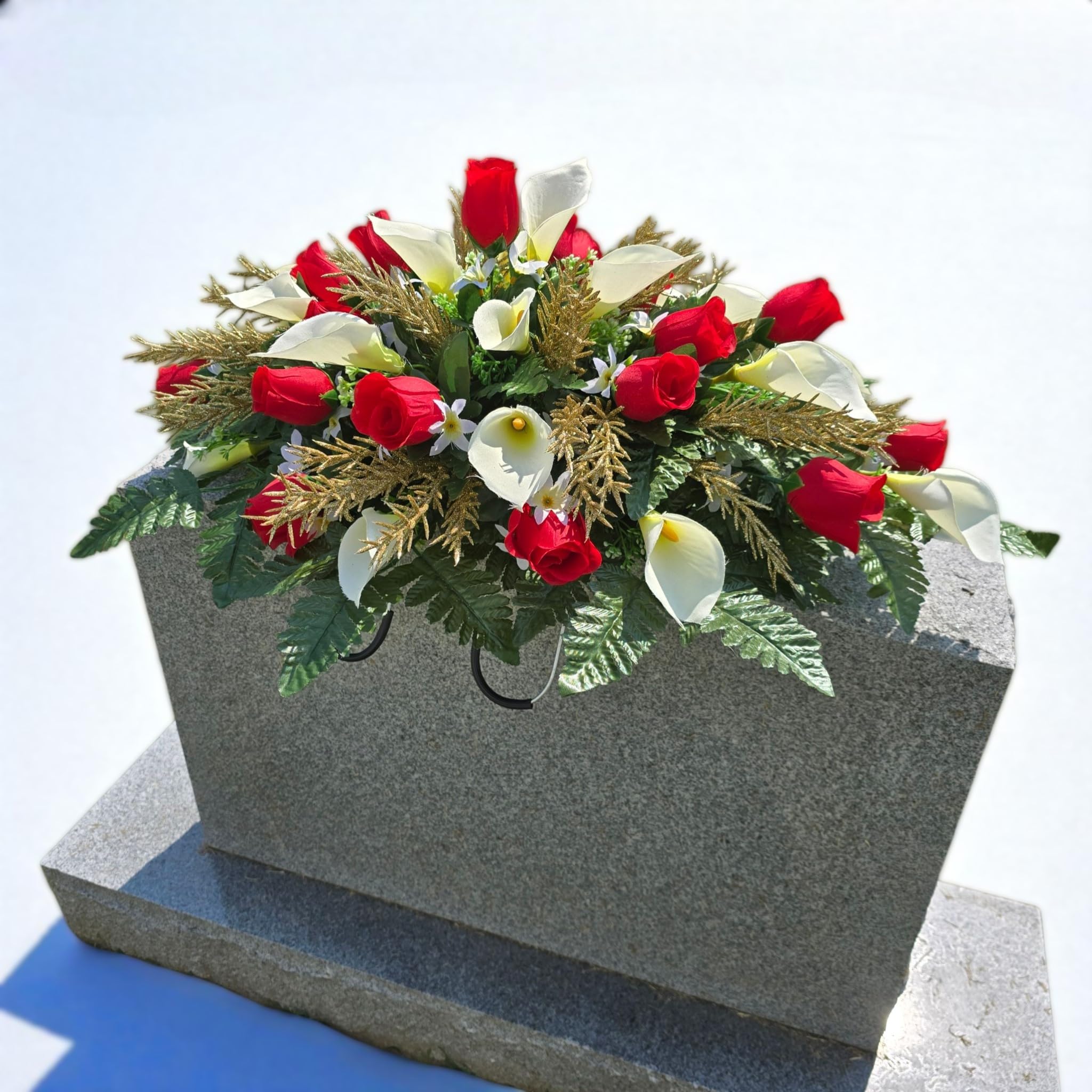 Handmade floral saddle by floral designers