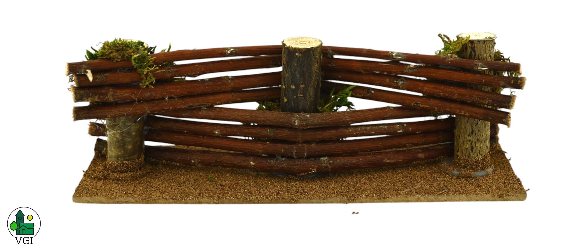 Christmas home decoration Nativity fence 8x2.5x3