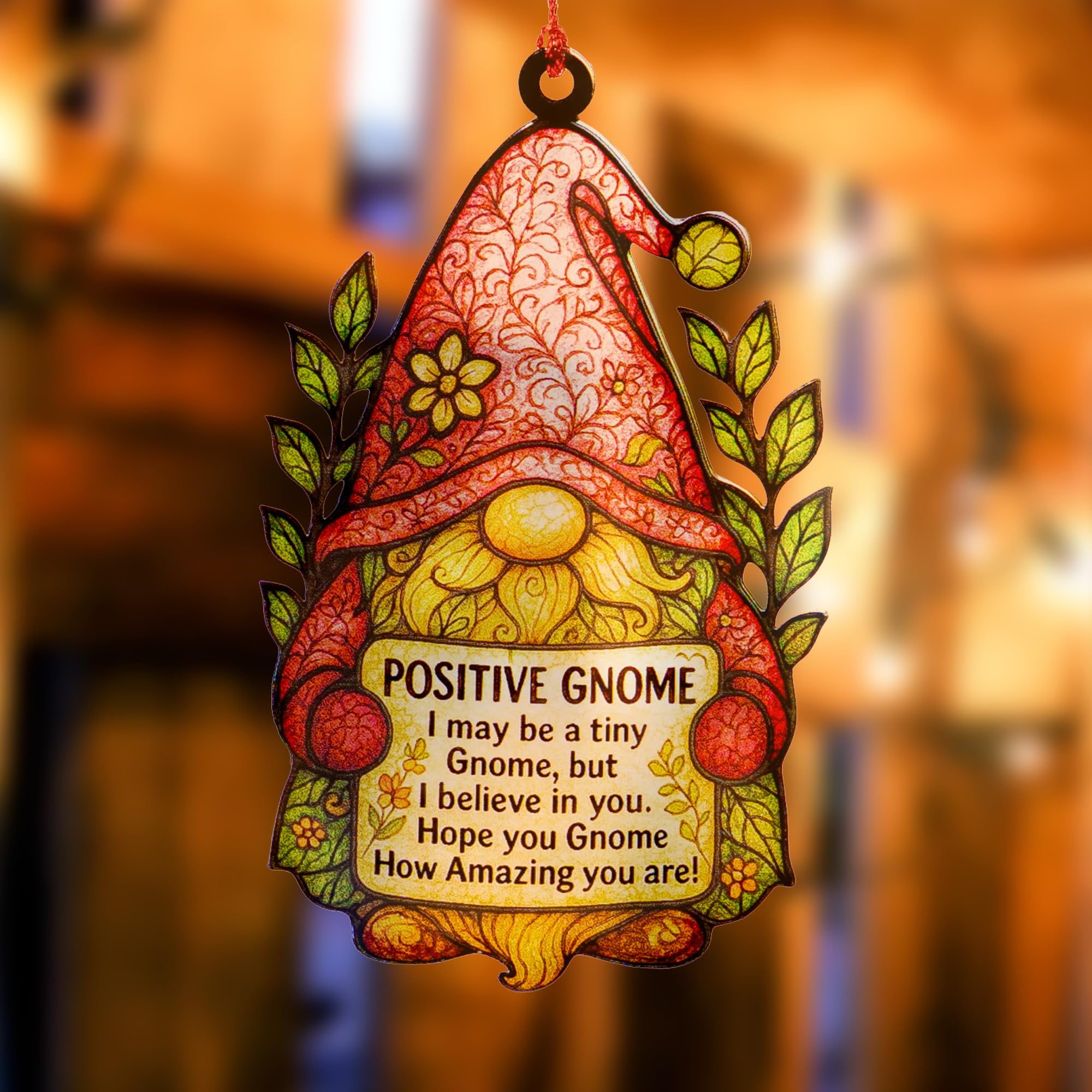 Christmas ornament ready to gift packaging with story card