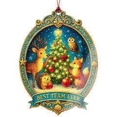 Christmas Ornament 2025 acrylic Xmas ornament for Christmas tree decor