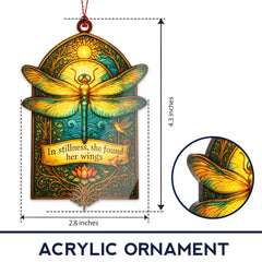 Christmas ornament 2025 with story card included