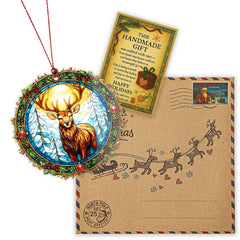 Christmas ornament 2025 with festive presentation