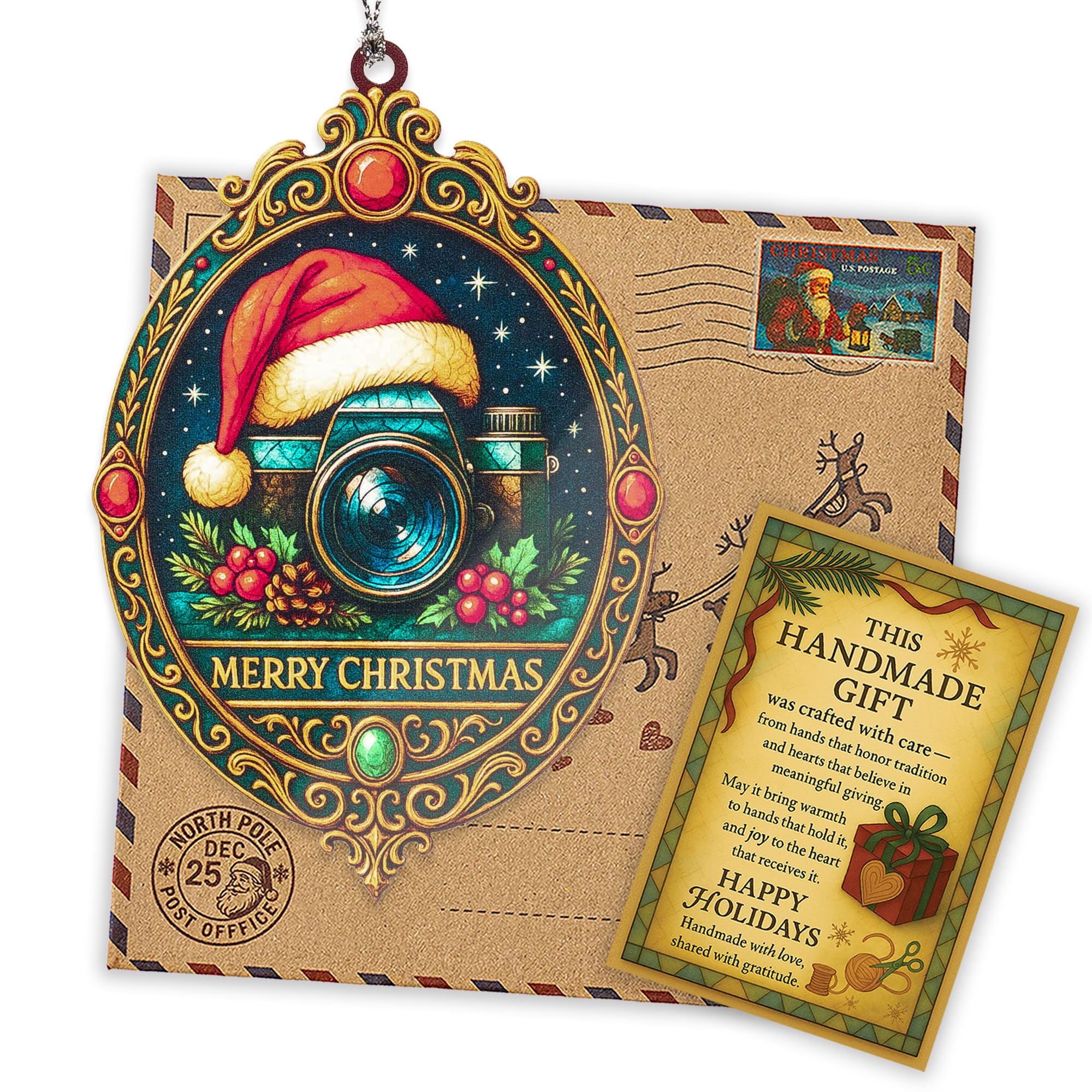 Christmas ornament 2025 shown as festive tree decoration