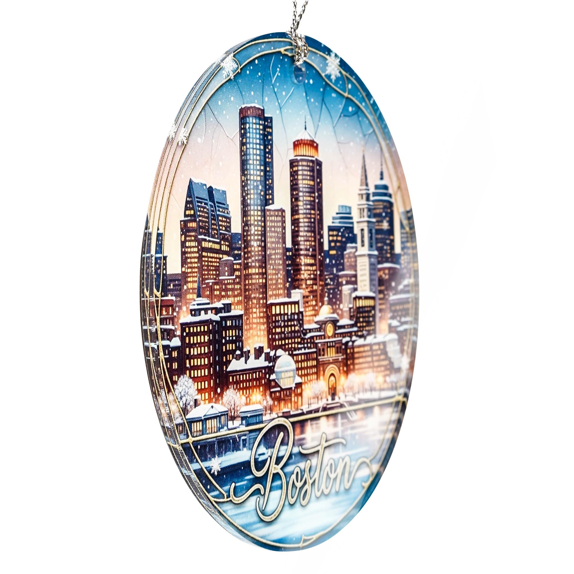 Christmas Ornament 2025 packaging with story card