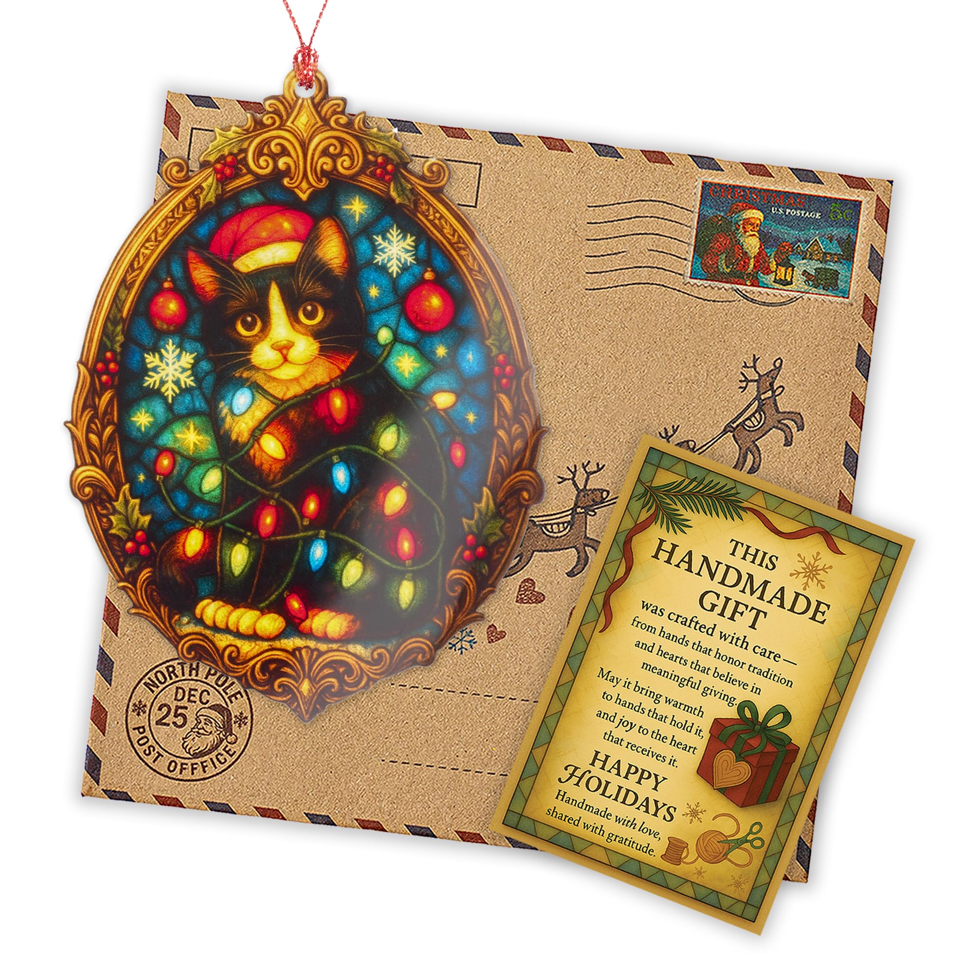 Christmas ornament 2025 tuxedo design