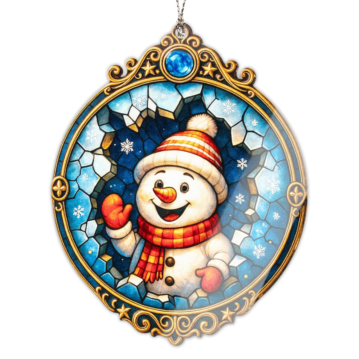 Christmas Ornament 2025 snowman for Christmas tree