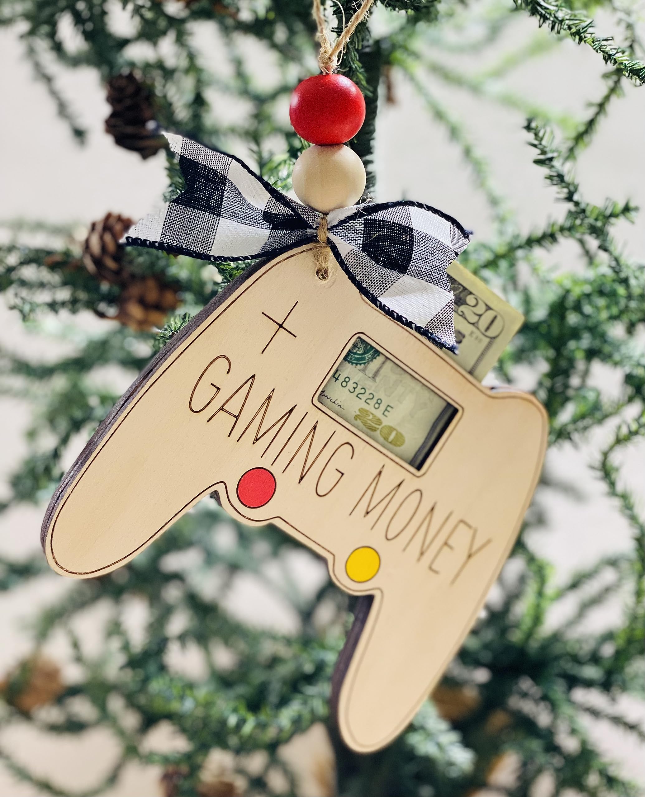 Christmas Ornament Money Holder product image
