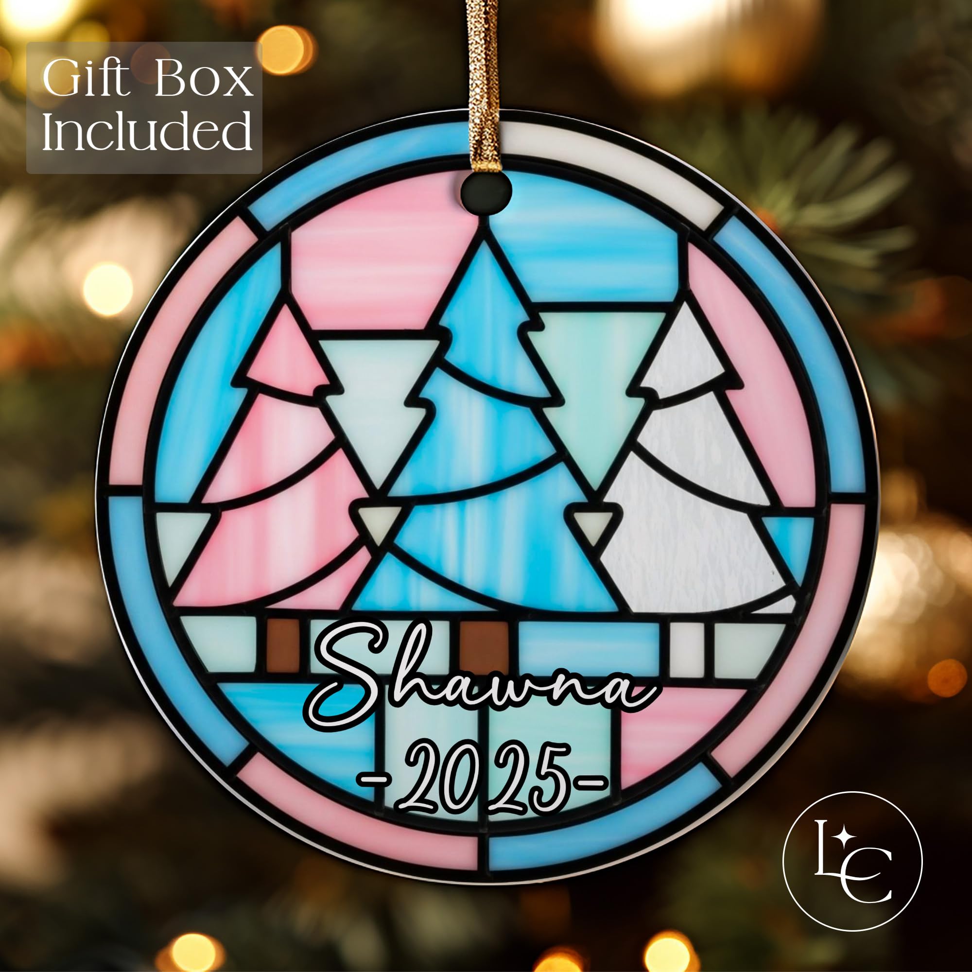 Holiday decor suitable for transgender allies and trans people