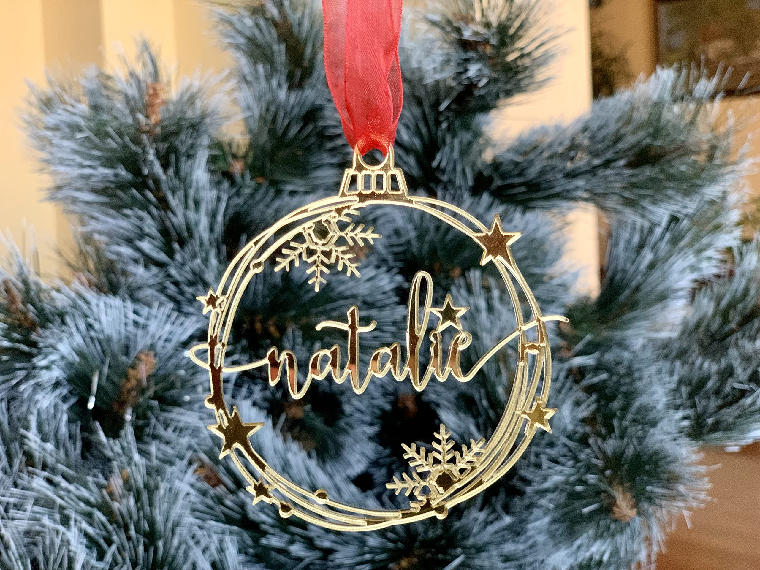Christmas stocking tags ornament as stocking decor