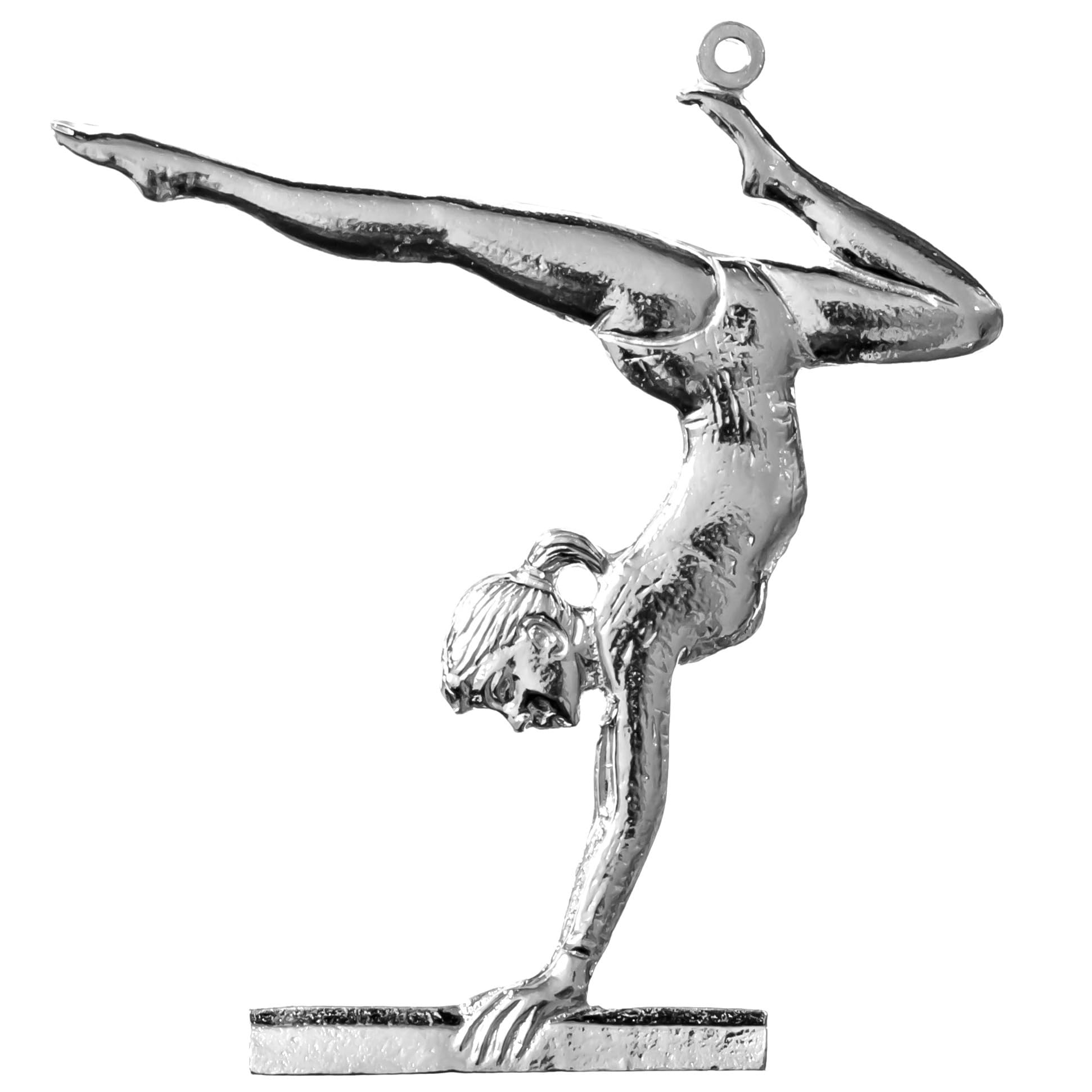 Balance beam Christmas tree ornament for gymnastics lovers