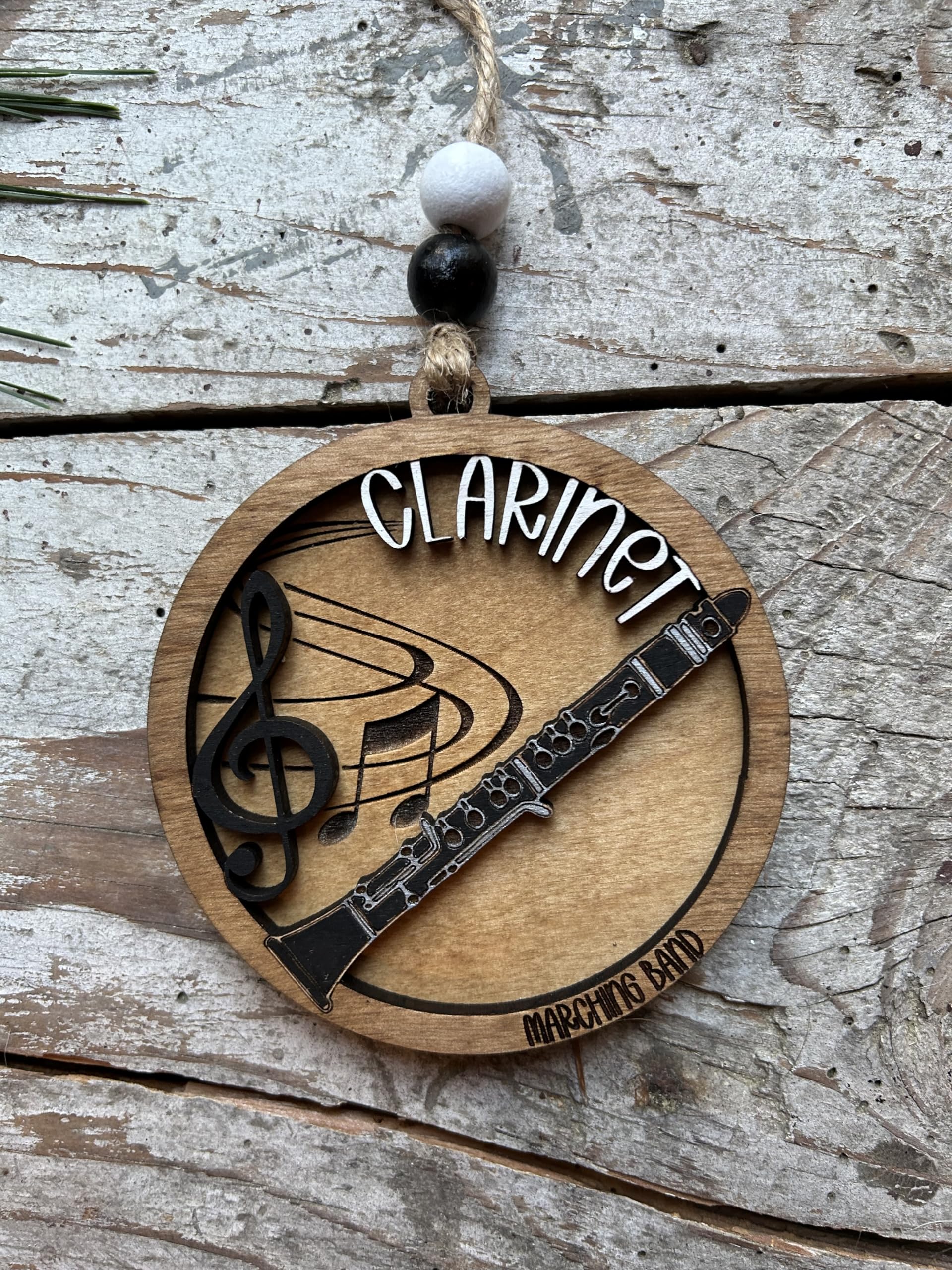 Woodwinds custom band ornament for band director gifts