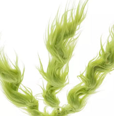 16 inch lime green monster pick ornament for garland