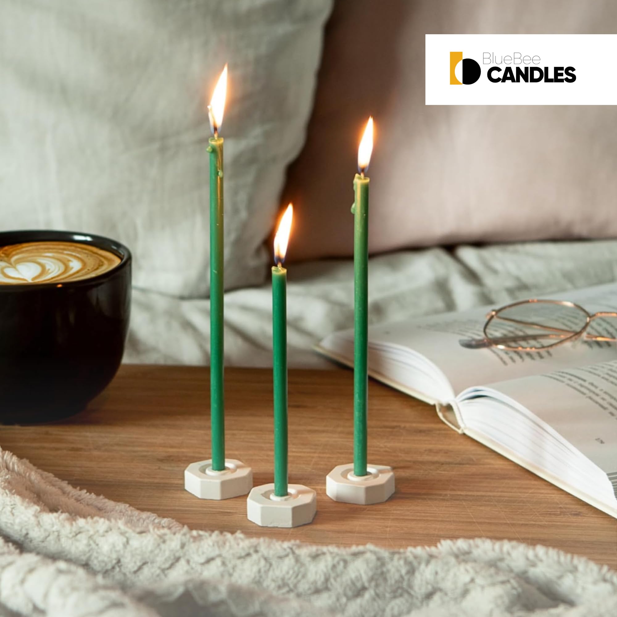 Church prayer Chanukah candles beeswax