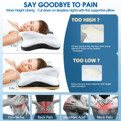 CHxxy cervical pillow neck and shoulder relief