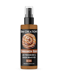 Cinnamon Buns Premium Air Freshener 4oz bottle for home car bathroom closet