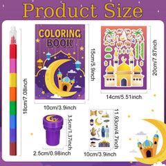 Cinrobiye DIY craft stickers pack for Ramadan