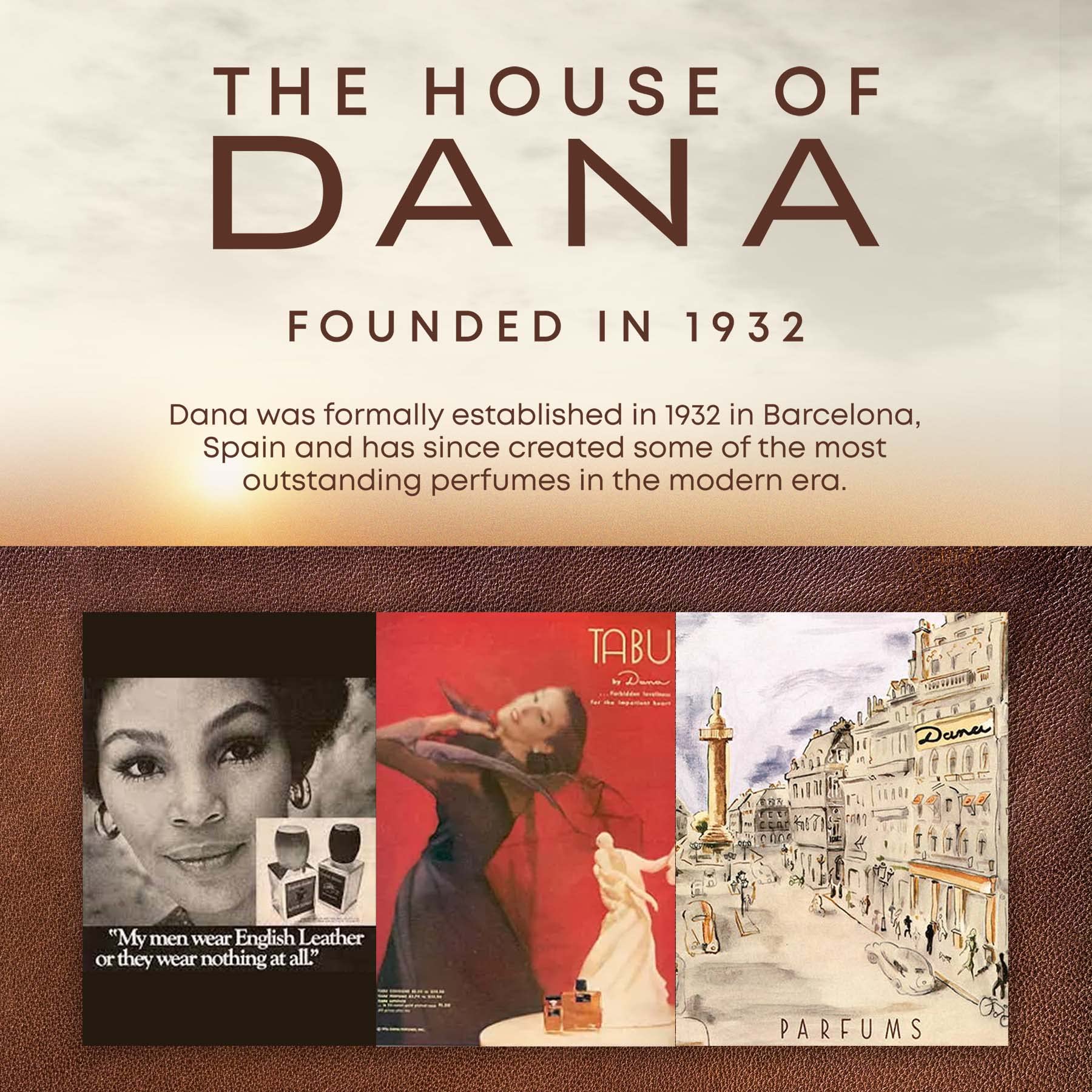 Circa 1930 Dana Classic Fragrances heritage bottle
