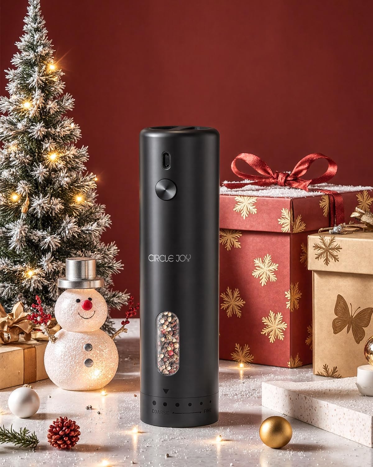 CIRCLE JOY pepper mill designed for daily kitchen use