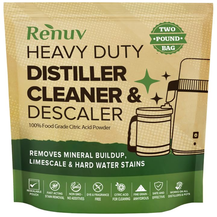 Citric acid cleaner for water distiller 2lb bulk package