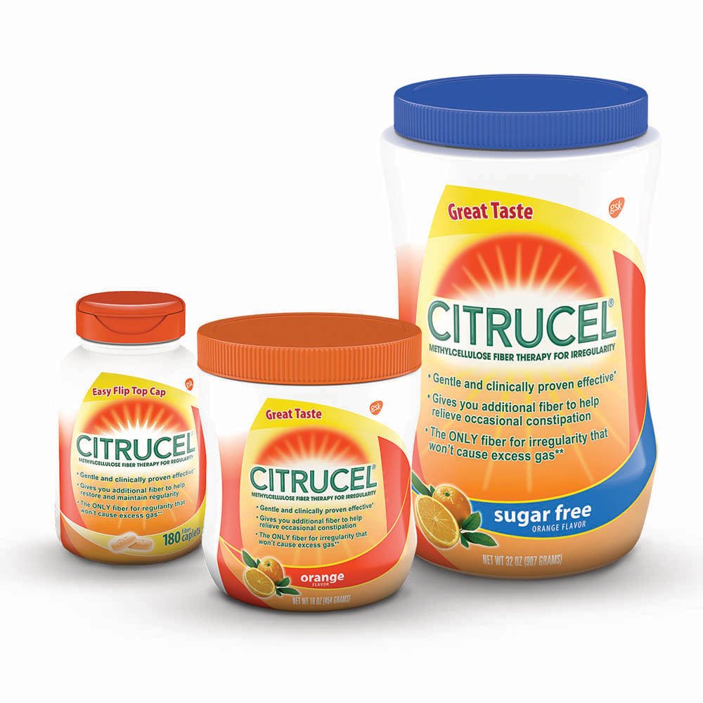 Children 6 to 11 dosage Citrucel powder label