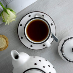 Handmade ceramic cup City to Cottage 8.4oz