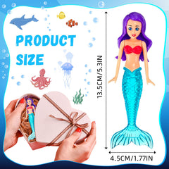 Numbered mermaid pool toy for scoring games by Civaner