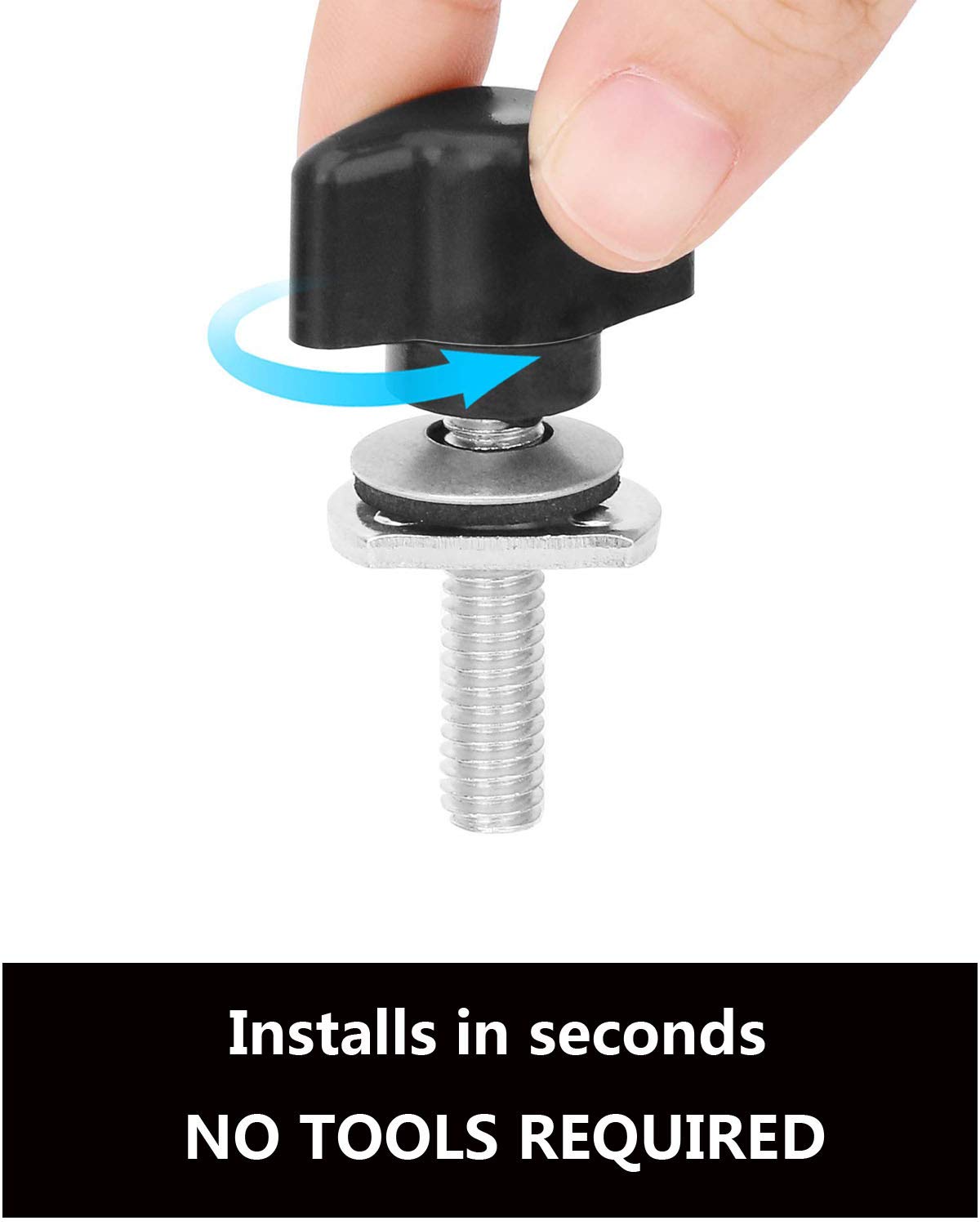 CJ YJ TJ JK hard top screws with washers and nut plates