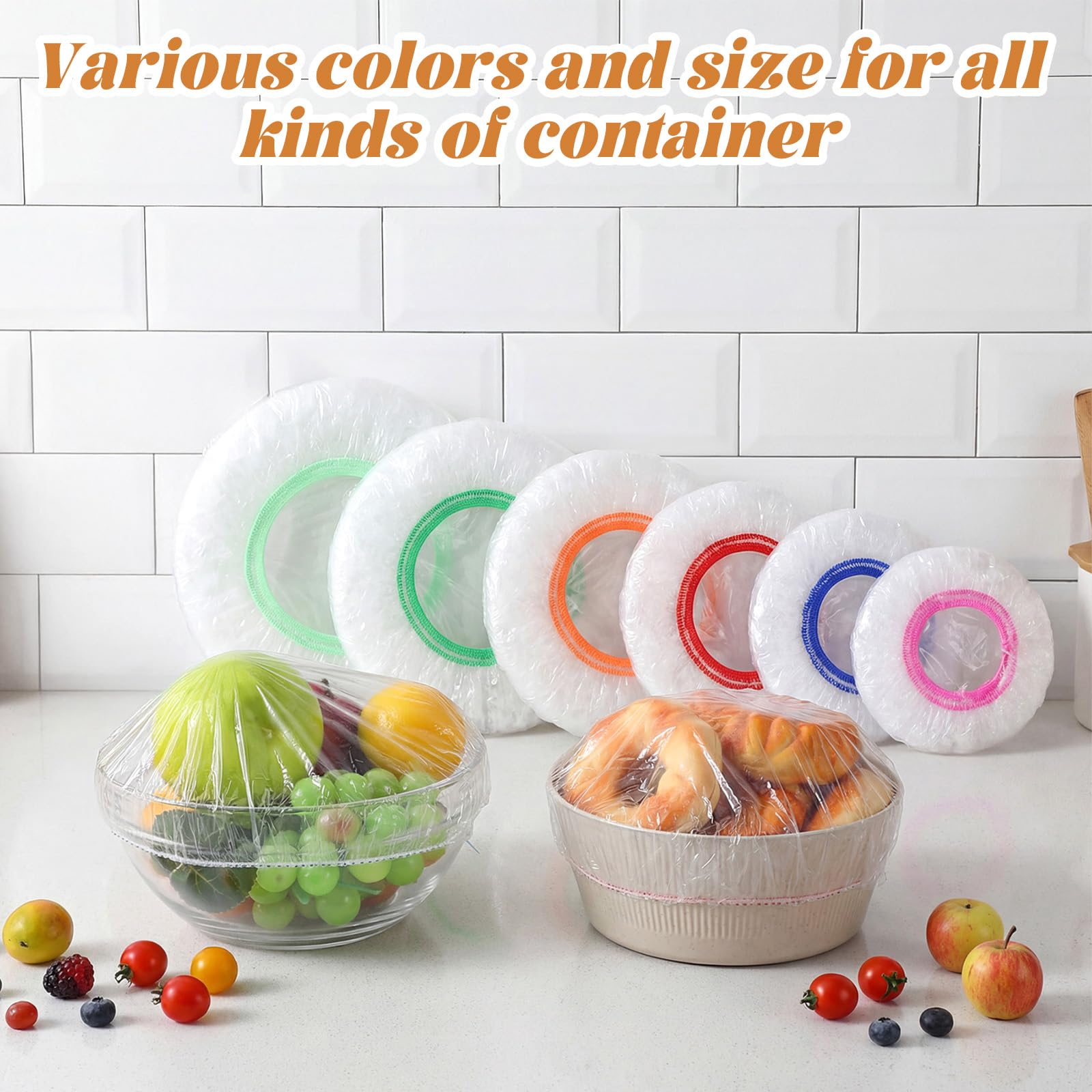 Ckhoid plastic bowl covers 6 inch size