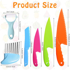 Slicing knife from CKKAPTURE kids knives set