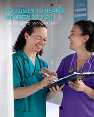 Nurses and nursing students using Clairre stethoscope