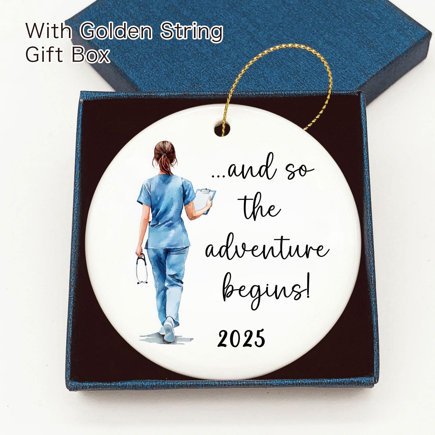 Class of 2026 keepsake graduation ornament for nurses
