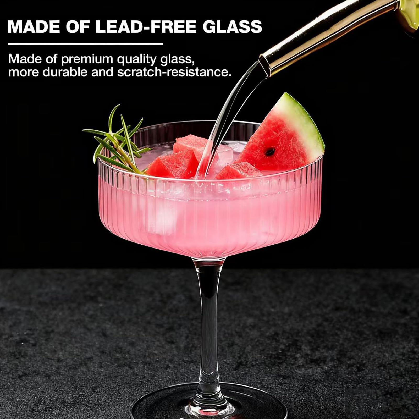 Classic cocktail glassware dishwasher safe