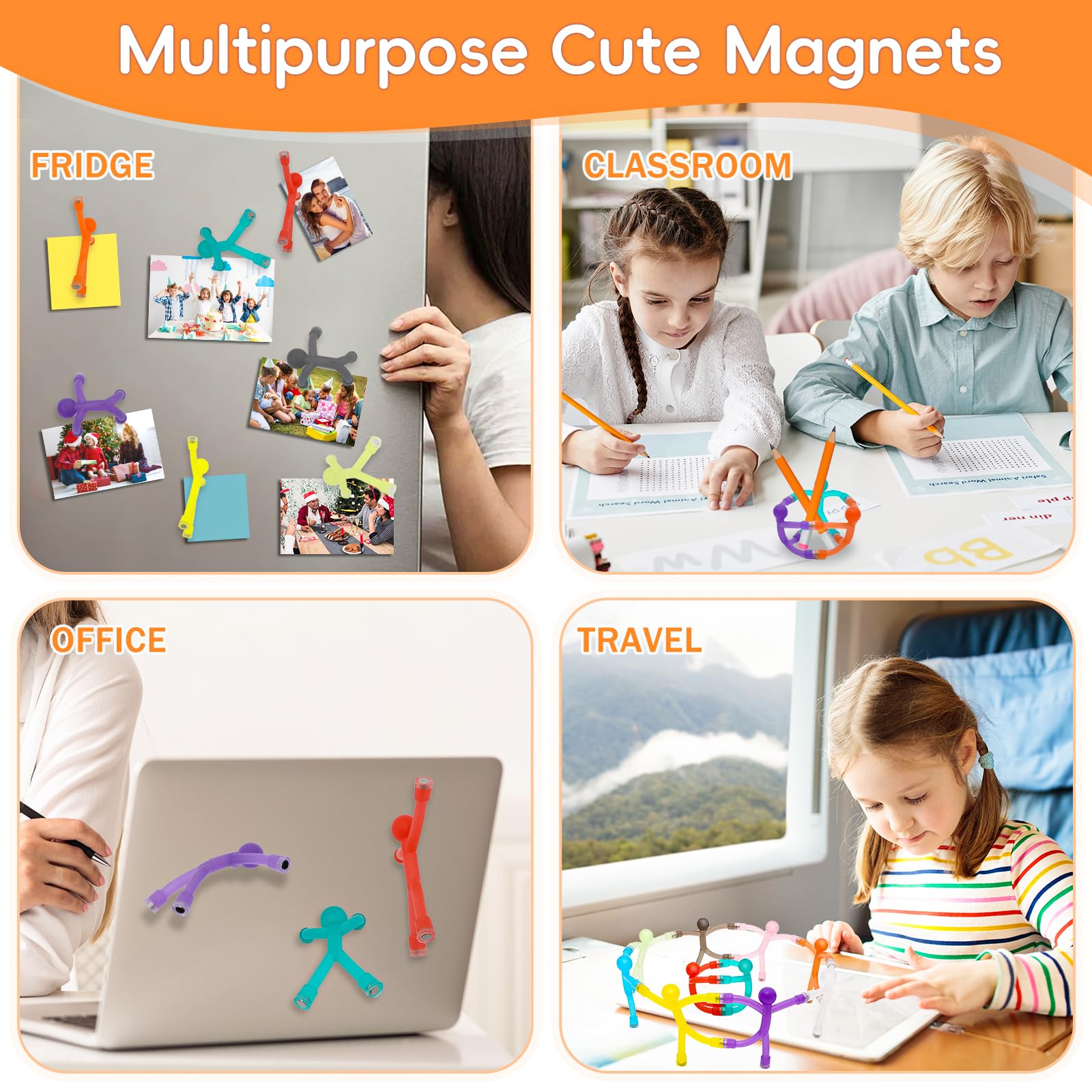 Classroom decor magnets used for walls and displays