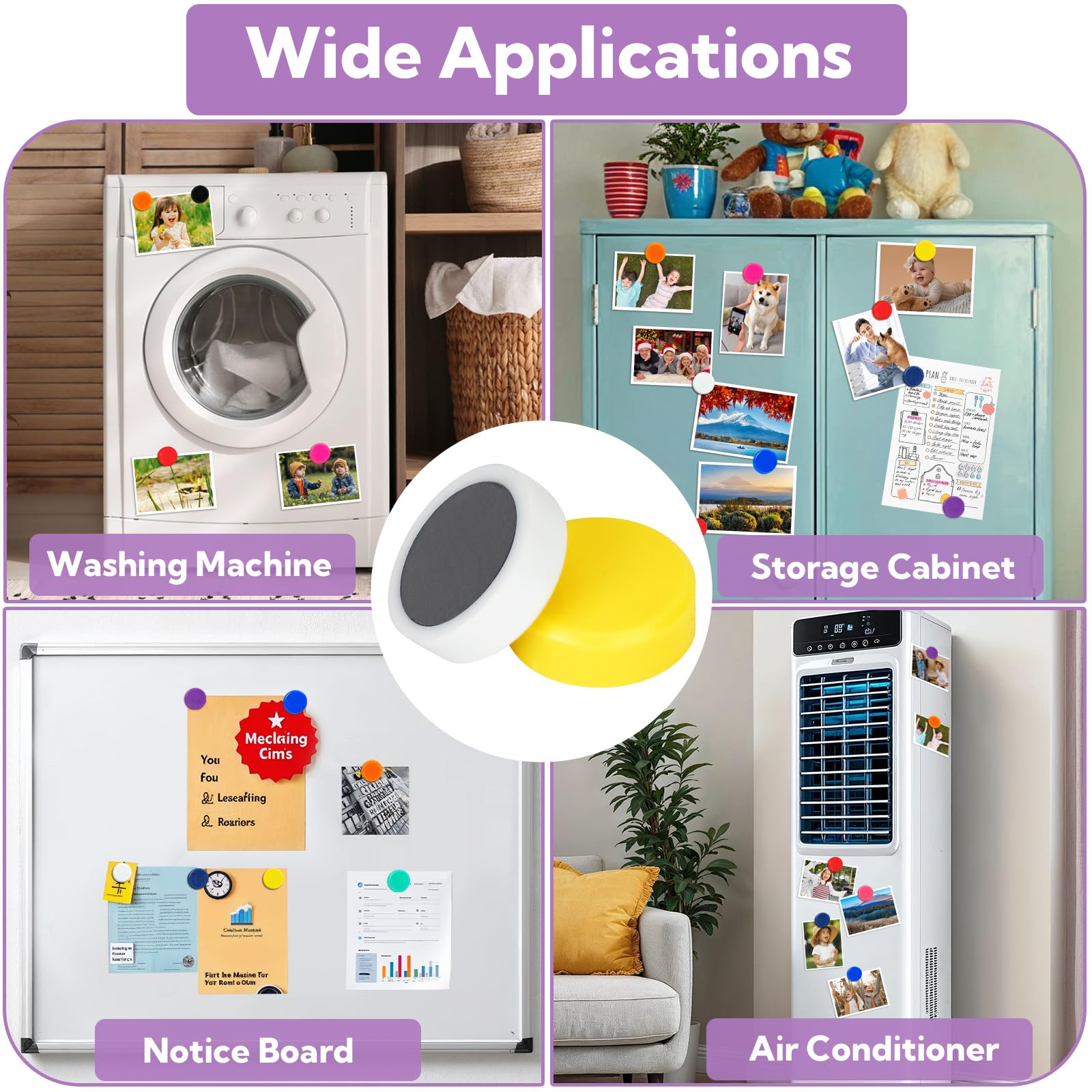 Cute decorative magnets suitable as gifts for family friends and teachers