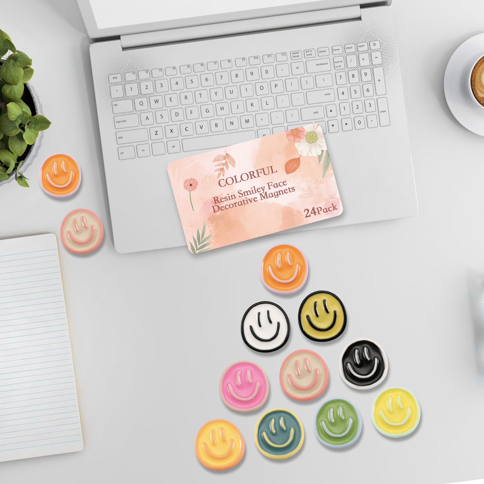 Office and home use magnets in 10 colors