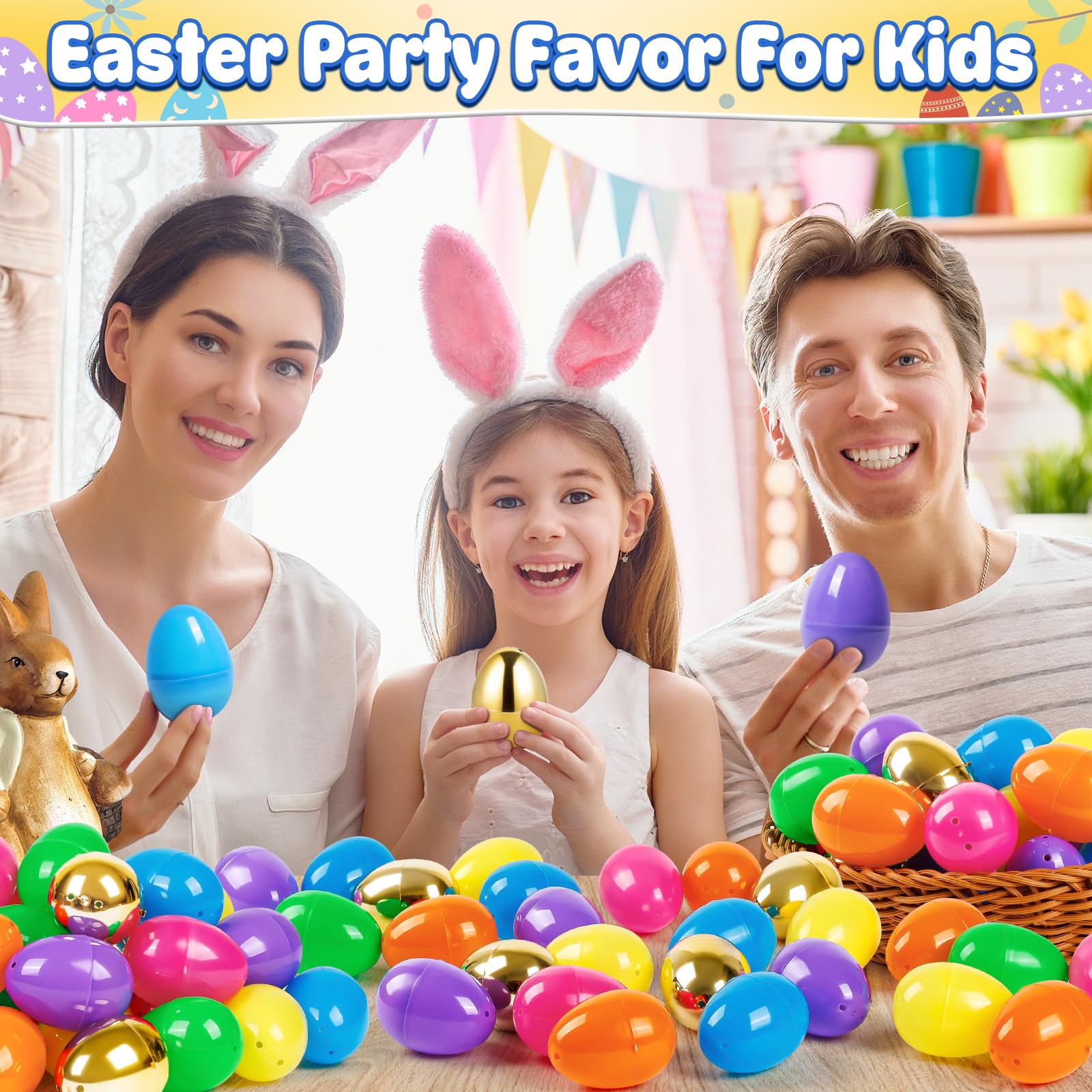 bulk Easter egg set for hunts and parties