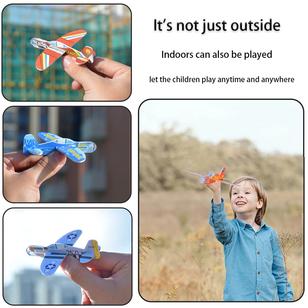 Bulk 50 piece foam planes for classroom prizes