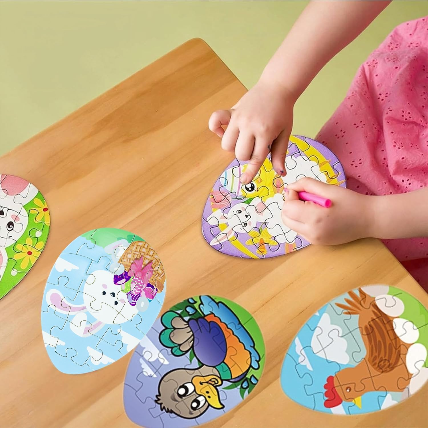 set used as classroom prizes and Easter basket stuffers