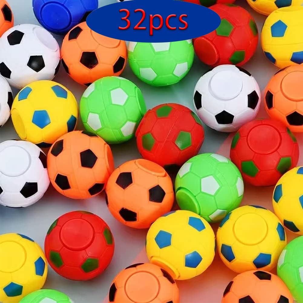 Pocket size 1.3 inch fidget soccer ball easy one-handed play