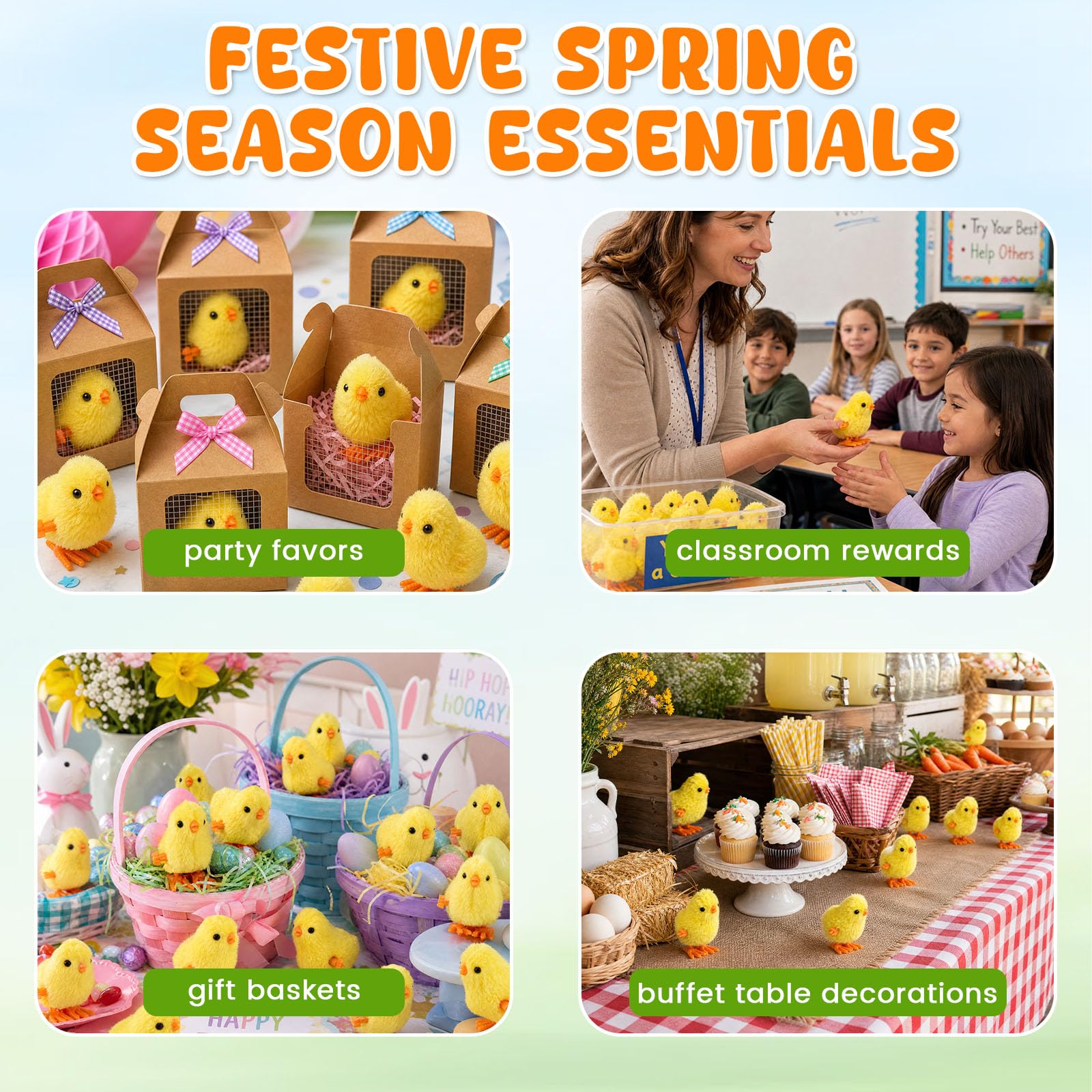 handheld wind-up chick toy for classroom rewards