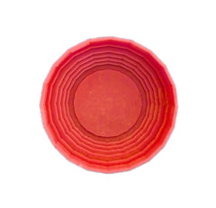 Clay Pigeon silicone mold for Freshies approx 4 in circle by 3/4 in depth