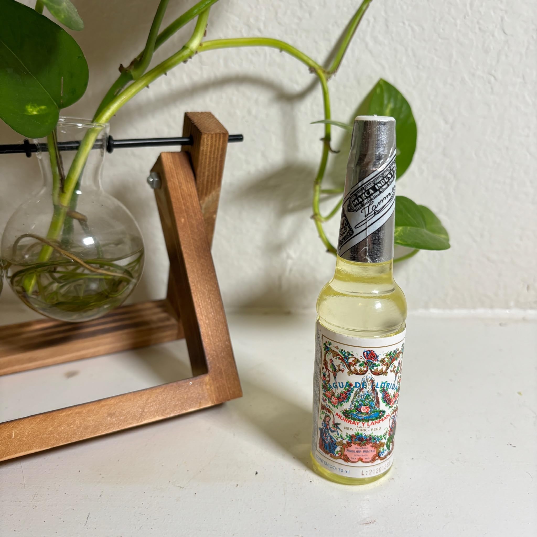 Aura cleansing and space purification with Florida Water