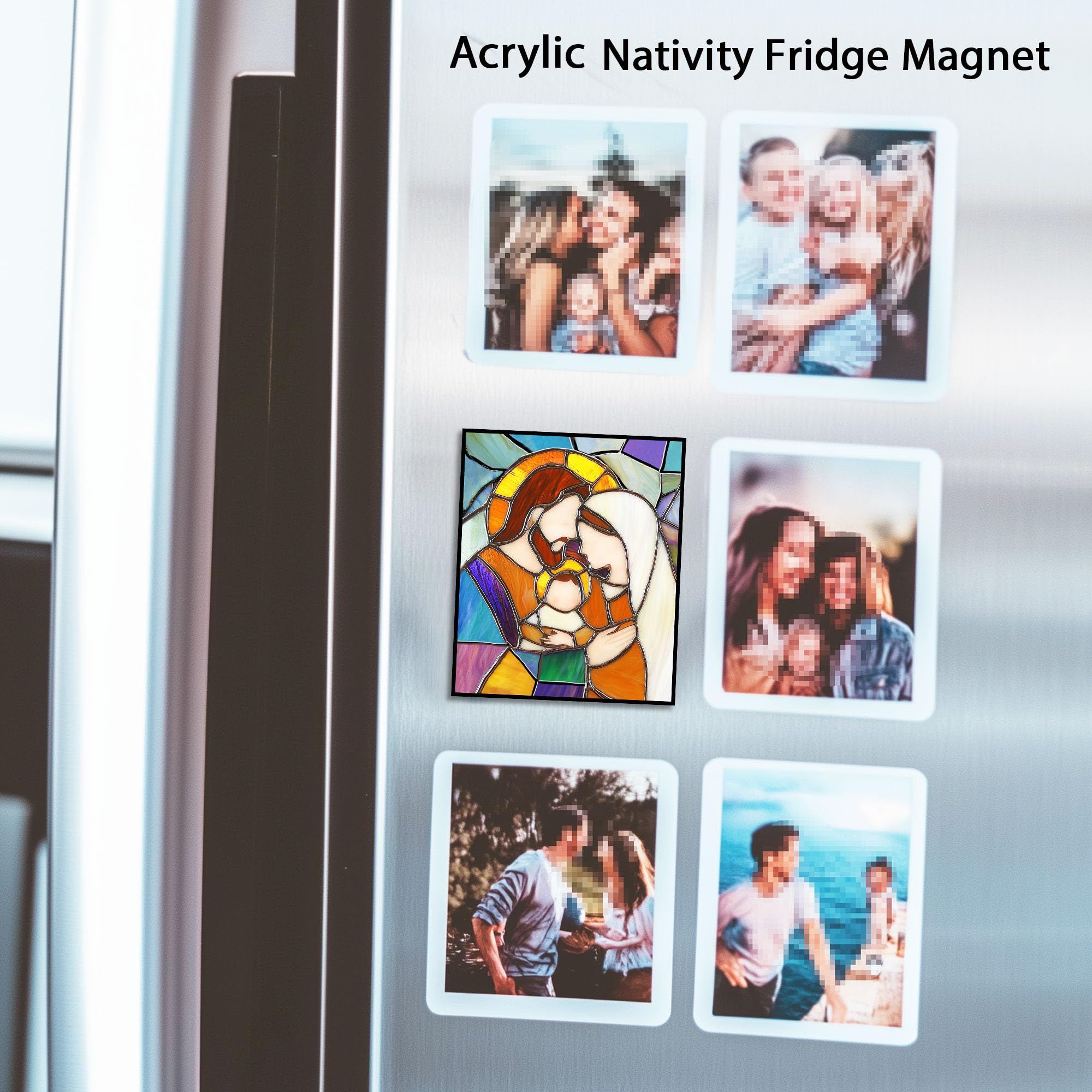Magnet includes protective film to prevent scratches during shipping
