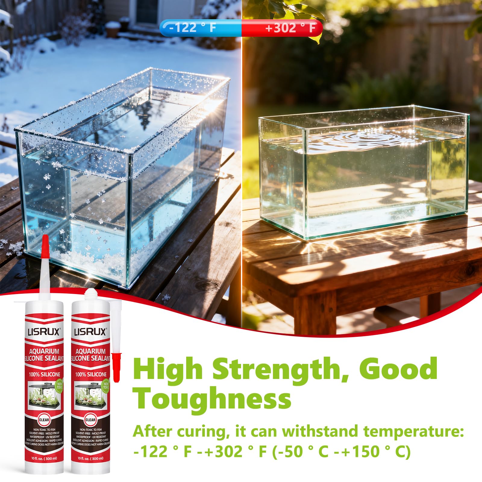 strong adhesion moisture cured silicone for aquariums