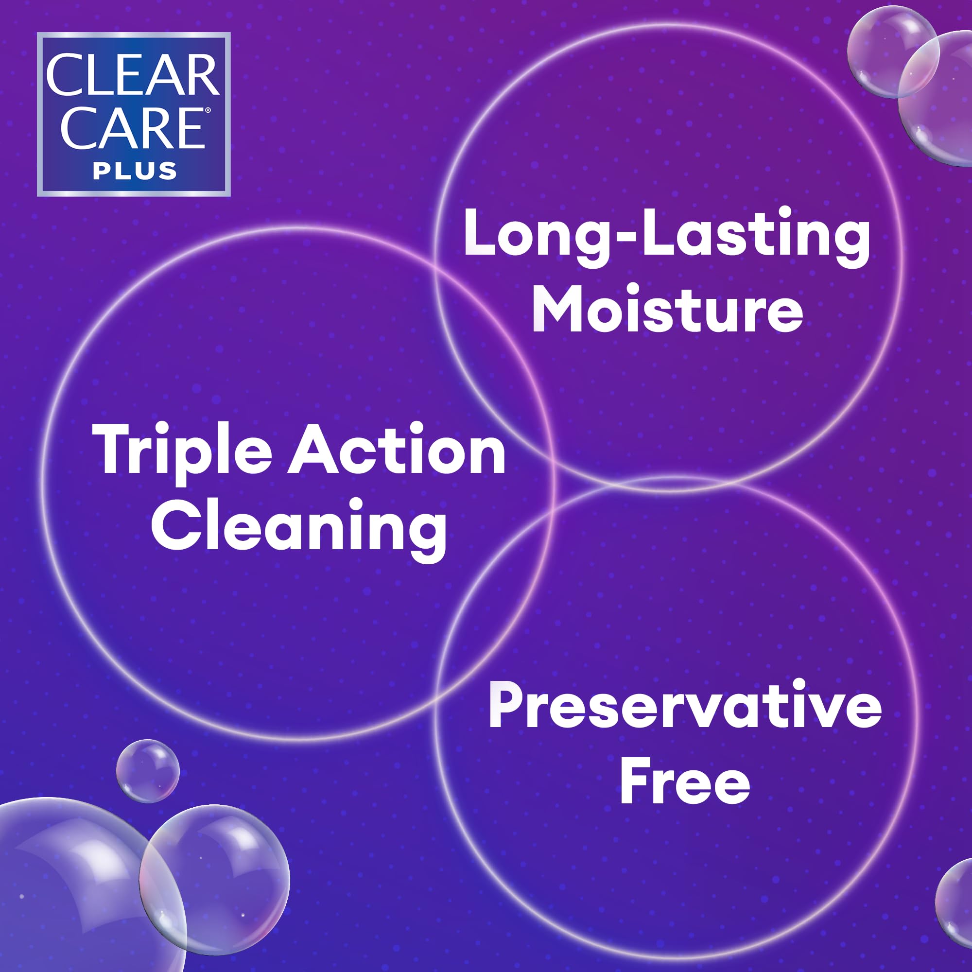 CLEAR CARE Plus lens case with platinum disk for peroxide neutralization